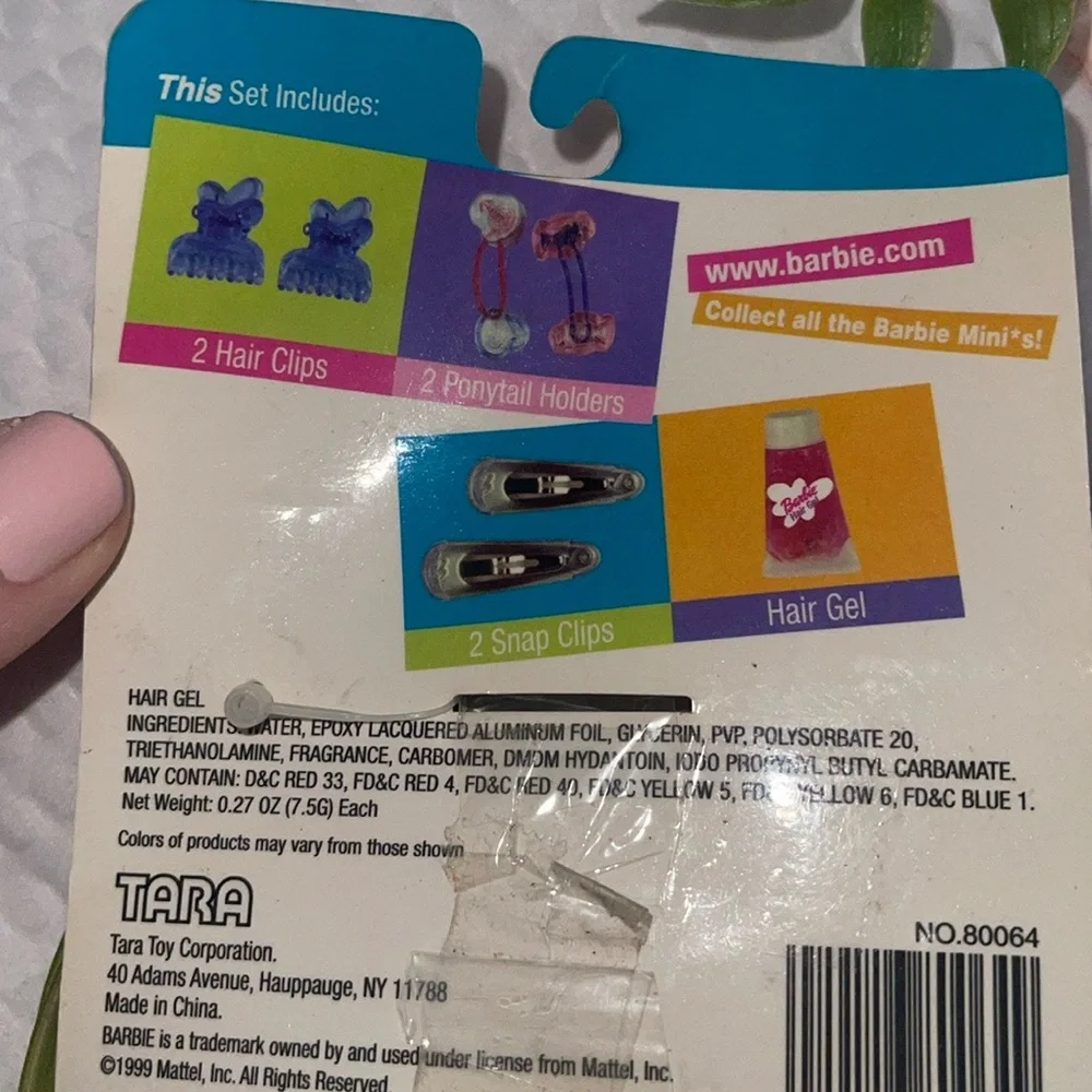 Vtg NIP Barbie tiny treasures